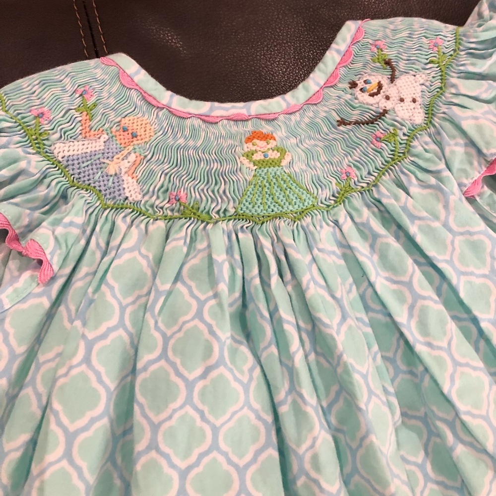 Frozen Smocked dress